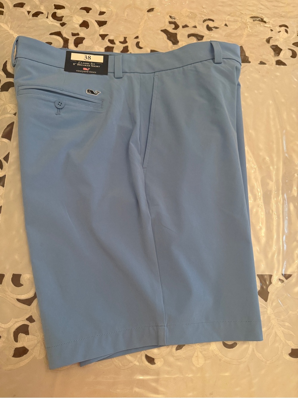 Vineyard Vines Men's Sky Blue Performance Golf Shorts